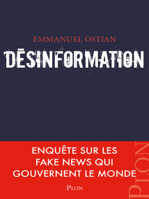 cover image of Désinformation